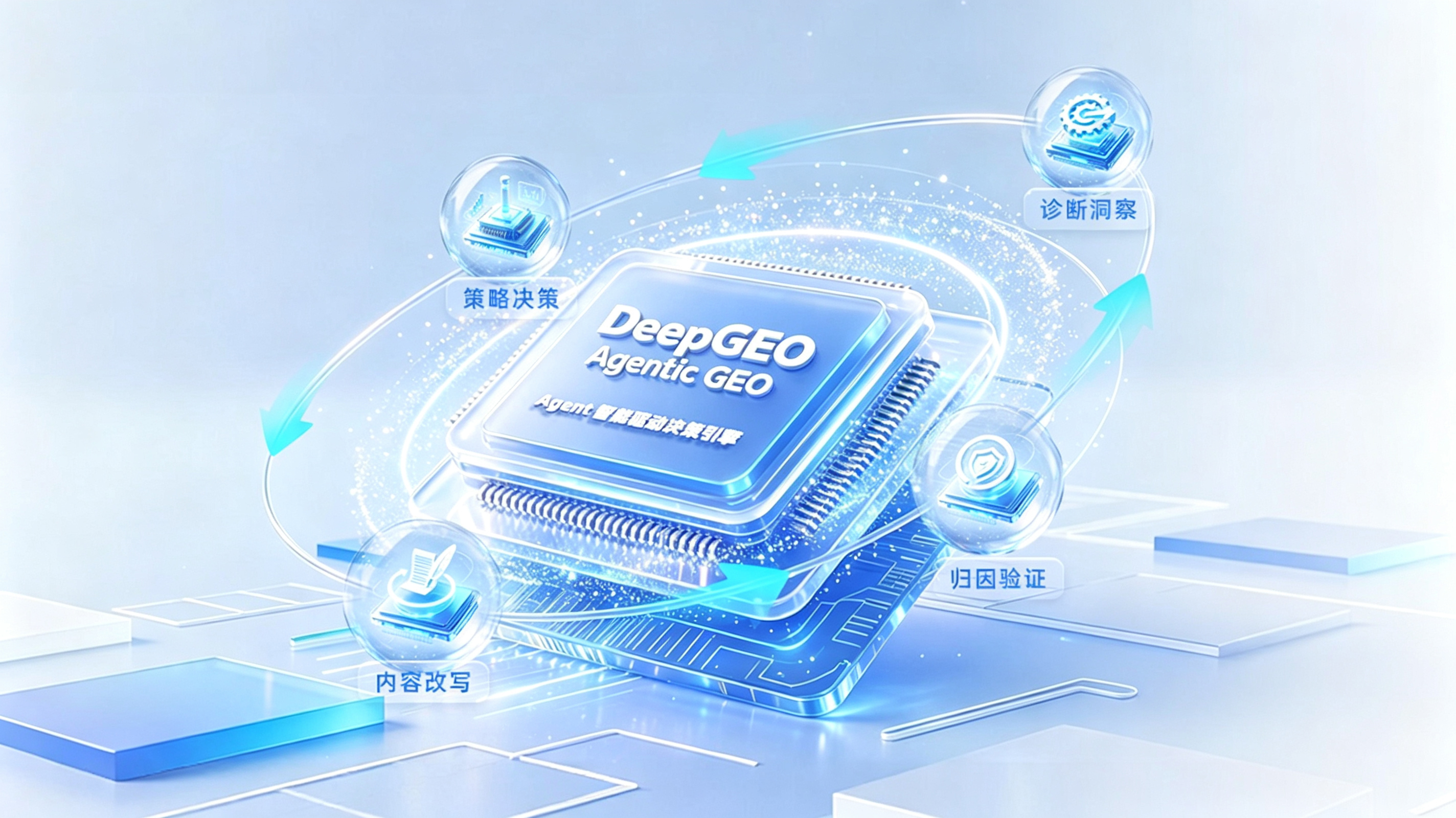 DeepZero Agentic GEO 产品宣传片封面